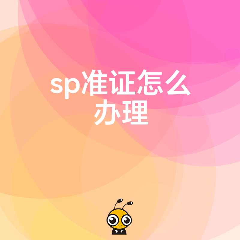 成功办理SP准证的实用小贴士与技巧