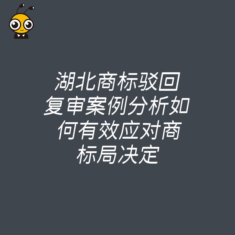 商标驳回复审案例分析