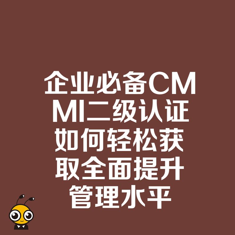 CMMI二级认证